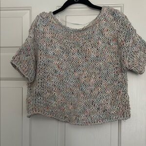 Free people colorful sweater tee
